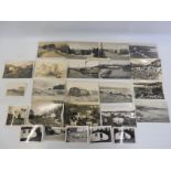 A good collection of early photographs depicting old caravans and camping, some pre-war caravans and