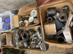 Five boxes of assorted Alvis Speed 20 parts etc.