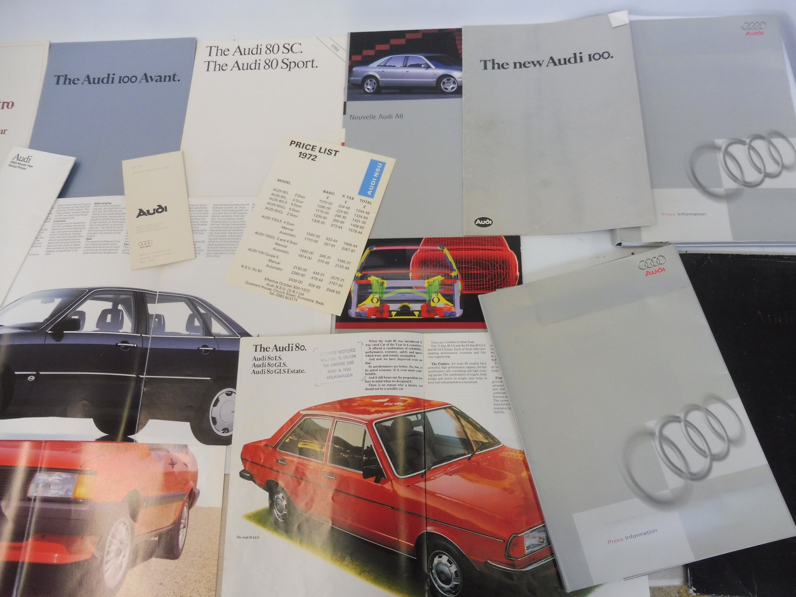 A selection of brochures and leaflets relating to Auto Union, D.K.W, Audi etc. - Image 3 of 6