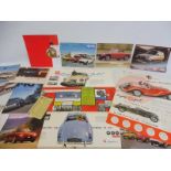 A quantity of MG car brochures including the TF and the MGA.