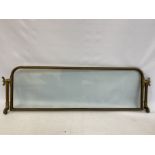 A good quality Veteran/Edwardian brass windscreen.