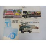 Four Ford commercial sales brochures, all appear in excellent condition including two for the Ford