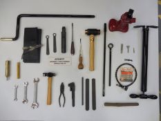 An MG TF complete original tool kit, totally restored and presented in near imaculate condition.