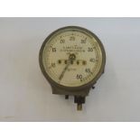 An S. Smith & Son 0-50mph speedometer.