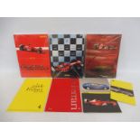 Three Ferrari year books: 2001-2003, still sealed plus various other Ferrari literature.