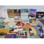 A quantity of Ford car brochures and leaflets.