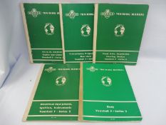 Five Vauxhall F-series training manuals.