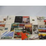 A Lotus +2S 130 sales brochure plus various other brochures and leaflets etc.