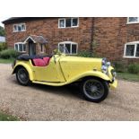 1936 Singer 9 Le Mans Sports ‘Buttercup’