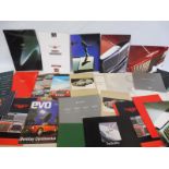 A quantity of Bentley brochures, leaflets etc.