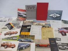 An interesting collection of brochures, leaflets etc. relating to various manufacturers including