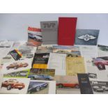 An interesting collection of brochures, leaflets etc. relating to various manufacturers including