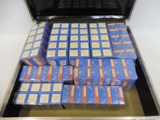 A large quantity of new old stock Firecrest halogen 12v x60/55w bulbs.