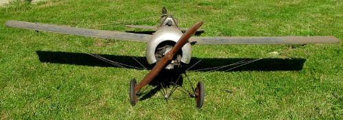 A large WWI design model of a German Eindecker mono plane.