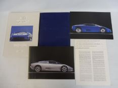 A Bugatti book no. 2 plus a press pack.