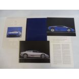 A Bugatti book no. 2 plus a press pack.