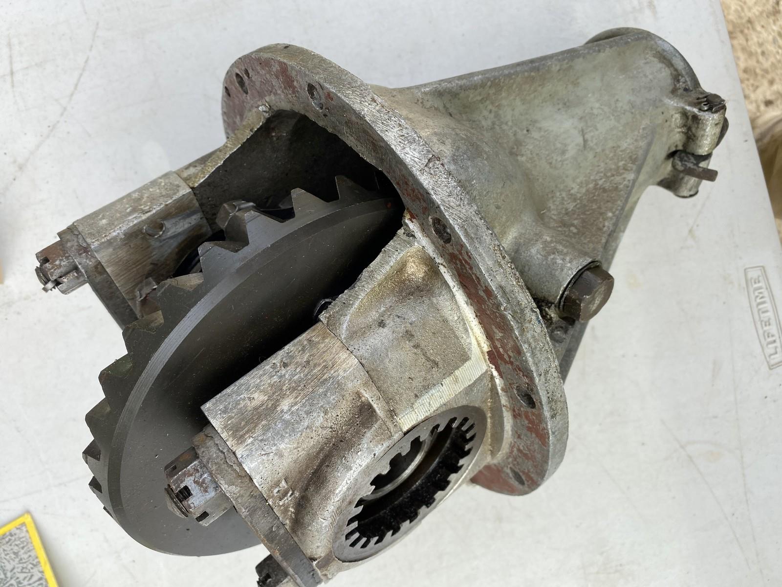 An ENV rear axle differential, aluminium complete with crown wheel and pinion, bearings etc., - Image 3 of 3