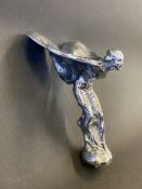 A Rolls Royce 'Spirit of Ecstasy' chrome plated mascot to suit 20/25 or 25/30 models.