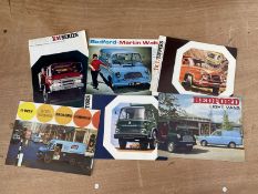 Six Bedford commercial vehicle brochures, all appear in excellent condition.