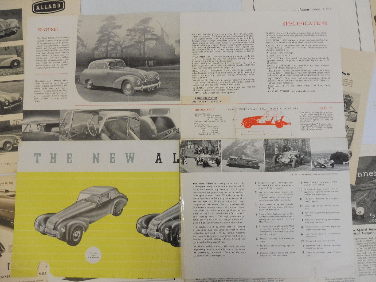 A quantity of Allard brochures and leaflets. - Image 3 of 3