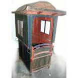 A sedan chair, Chinese late 19th/early 20th Century, approx. 57" high.