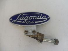 A Lagonda Club oval badge.