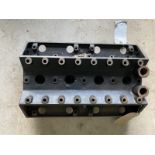 A Lagonda 2 litre cylinder head.