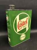 A Continental Castrol rectangular oil can in superb condition.
