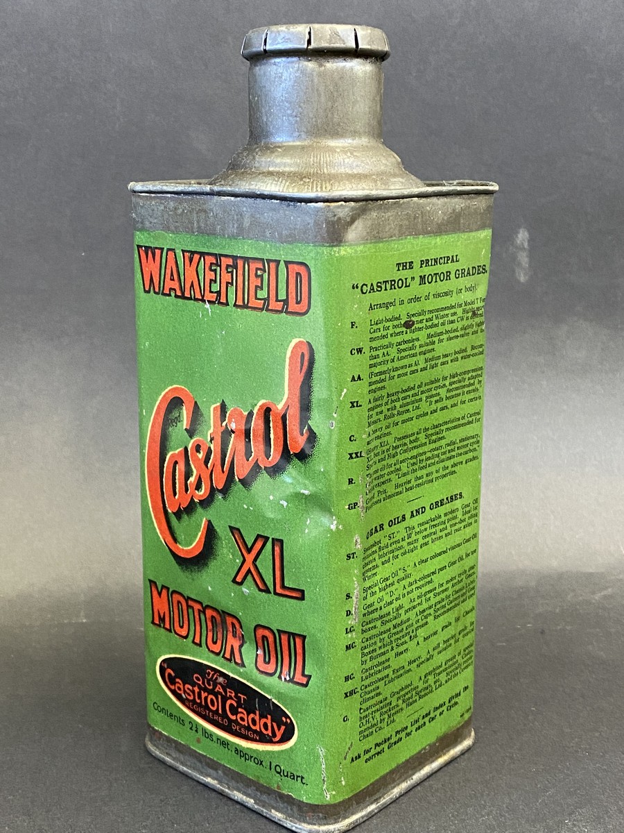 A Wakefield Castrol XL Motor Oil quart caddy of excellent bright colour. - Image 2 of 4