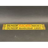 Two Dunlop shelf strips, in good condition.