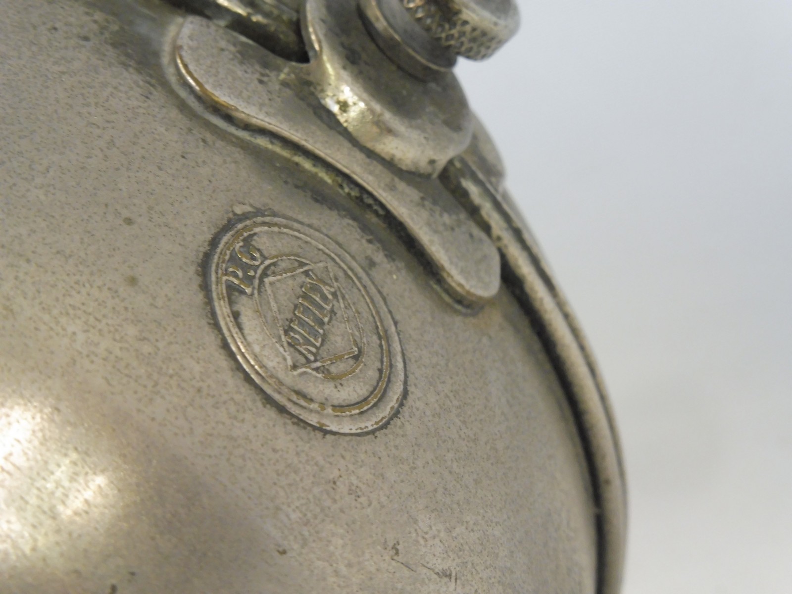 An early French nickel plated spot lamp marked Phares Auteroche Reflex. - Image 4 of 4
