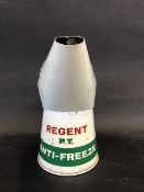 A rare and unusual Regent PT anti-freeze half pint motoring jug.