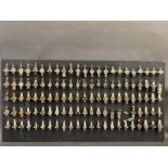 A superb collection of 96 spark plugs mounted on a display board, many rare plugs, makes include