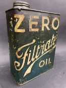 An unusual Filtrate Zero Oil Ford Motor Company Ltd. rectangular can.