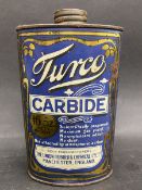 A rare Turco Carbide oval 1602 can.