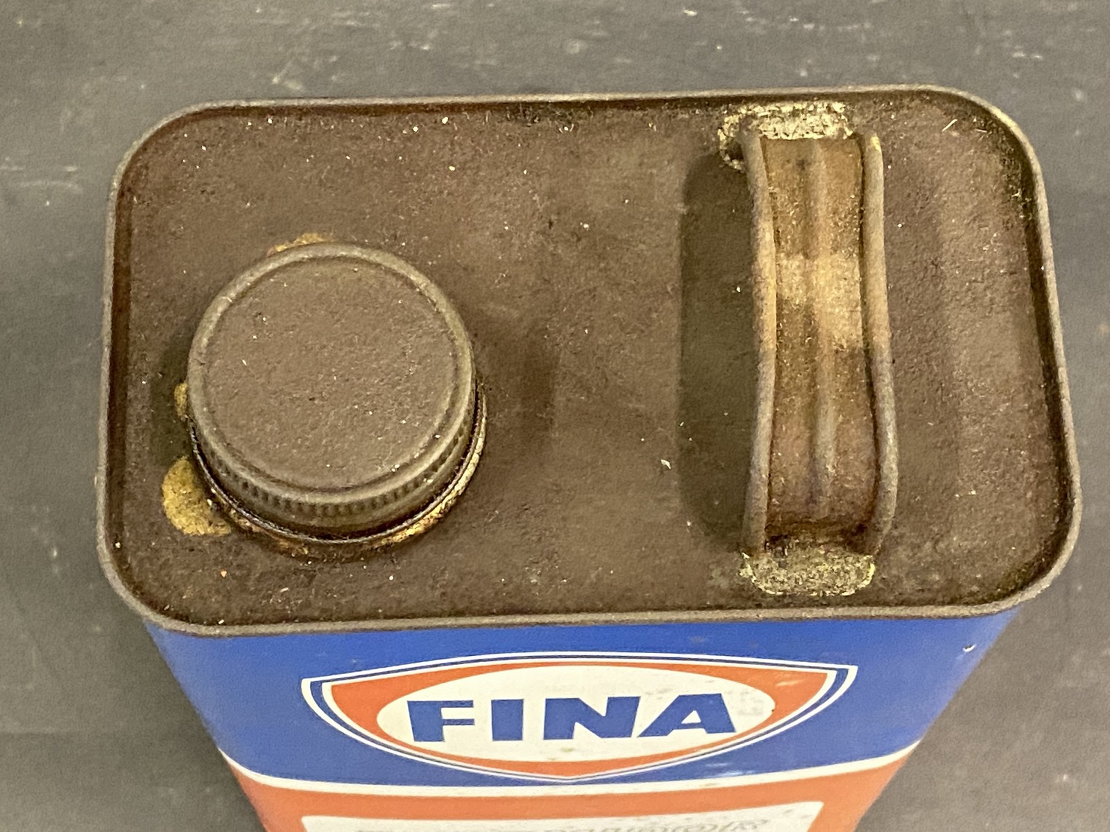 A Fina Thermidor Antifreeze half gallon can. - Image 3 of 4