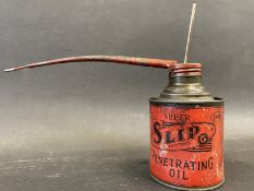 A Super Slip Penetrating Oil can with long spout.