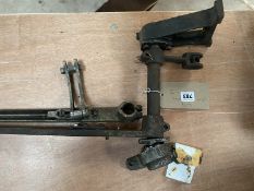 Two Lagonda 2 litre handbrake assemblies.