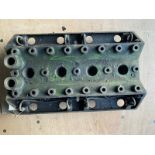 A Lagonda 2 litre cylinder head.