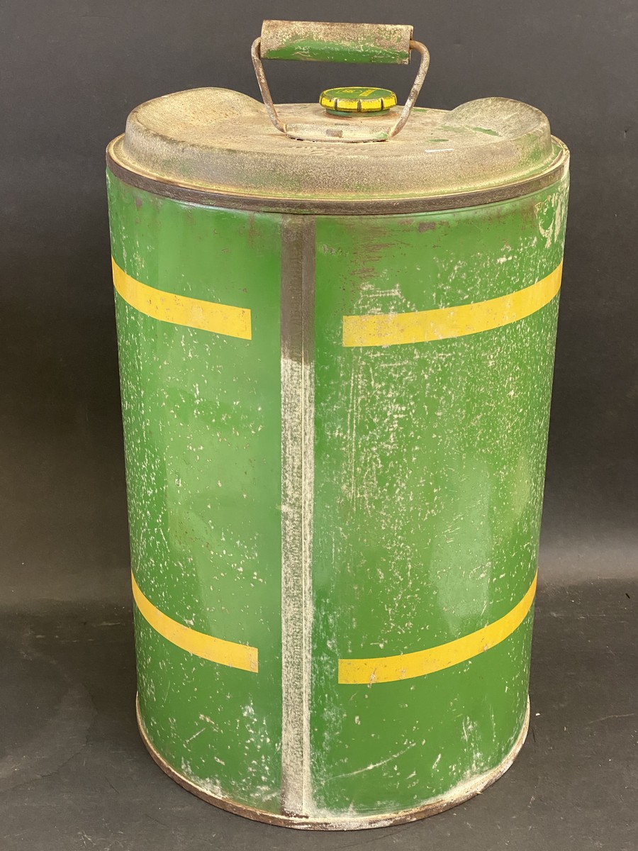 A BP Energol Motor Oil SAE 30 five gallon drum with original cap, in original condition. - Image 2 of 3