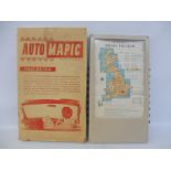 An unusual Auto Mapic fully automated road map, in very good condition and in original packaging