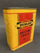 AA Dunlop 12oz Dusting Chalk rectangular tin, in good condition.
