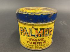 An unusual Palmer Valve Tubing 12 yard dispensing tin.