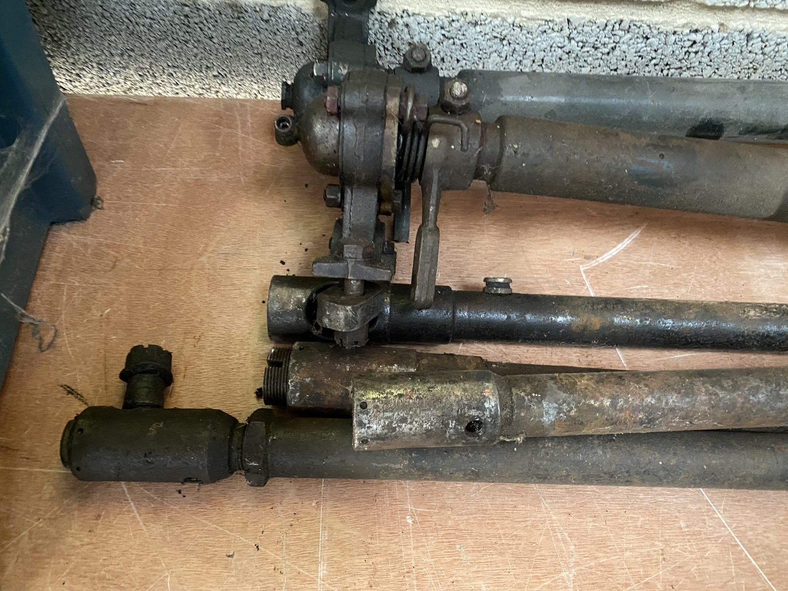 A bundle of Lagonda brake cross shafts and steering rods. - Image 3 of 3