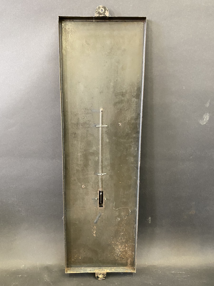 A French Castrol enamel thermometer in good condition, 9 x 30". - Image 4 of 4