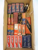 22 mixed full spark plug boxes including Igna, SEV Marchal etc.