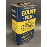 A Morris's of Shrewsbury Golden Film gallon can.