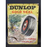 A Dunlop Gold Seal pictorial showcard, 15 x 20".