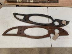 Two Lagonda 2 litre dashboards.