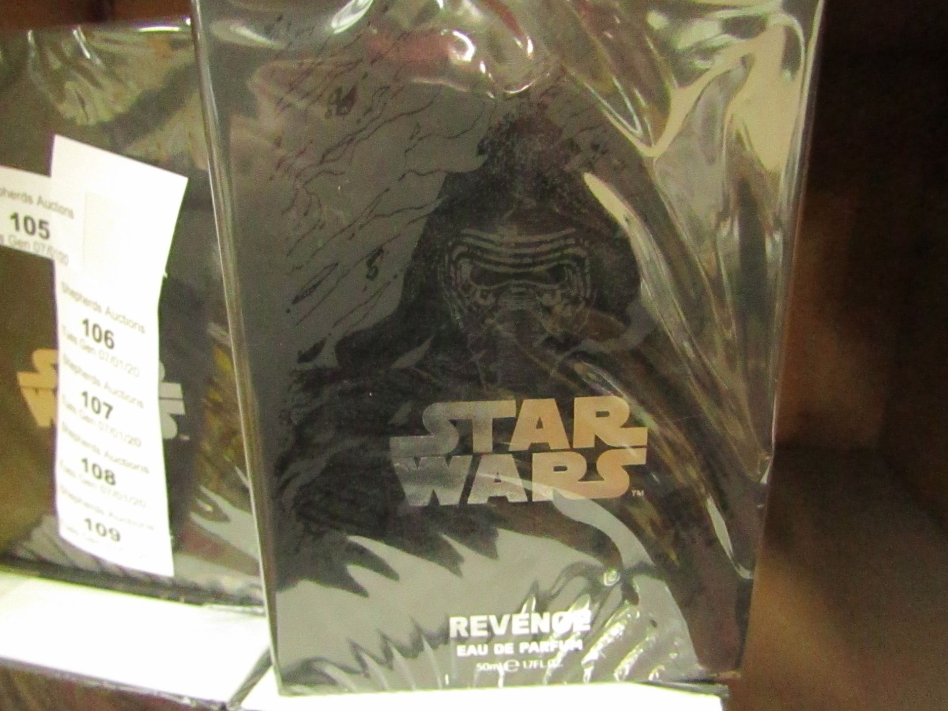 Star Wars Revenge perfume, 50ml, new and packaged.